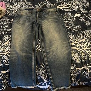 Blue wedgie straight size 6 jeans. Hardly ever worn.